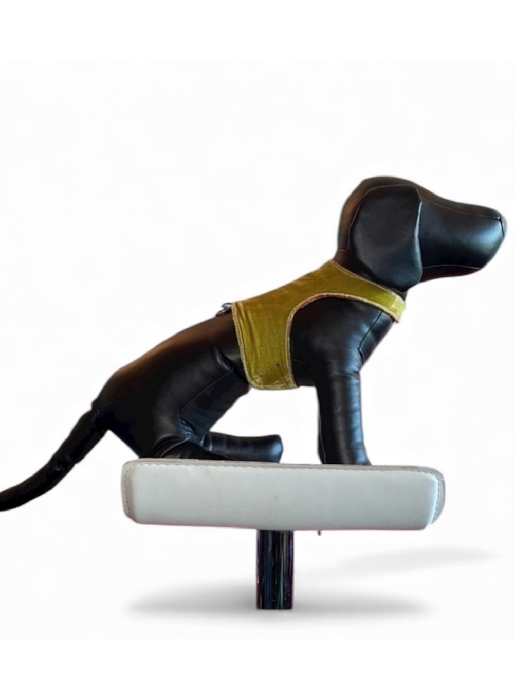 Olive Green No-Pull Dog Harness - handmade by me